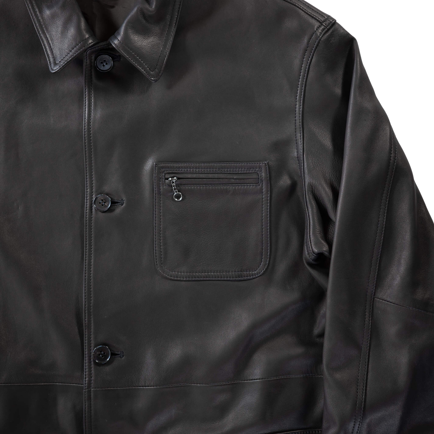 BISOWN(ビソウン)/LUMB LEATHER HUNTING JACKET