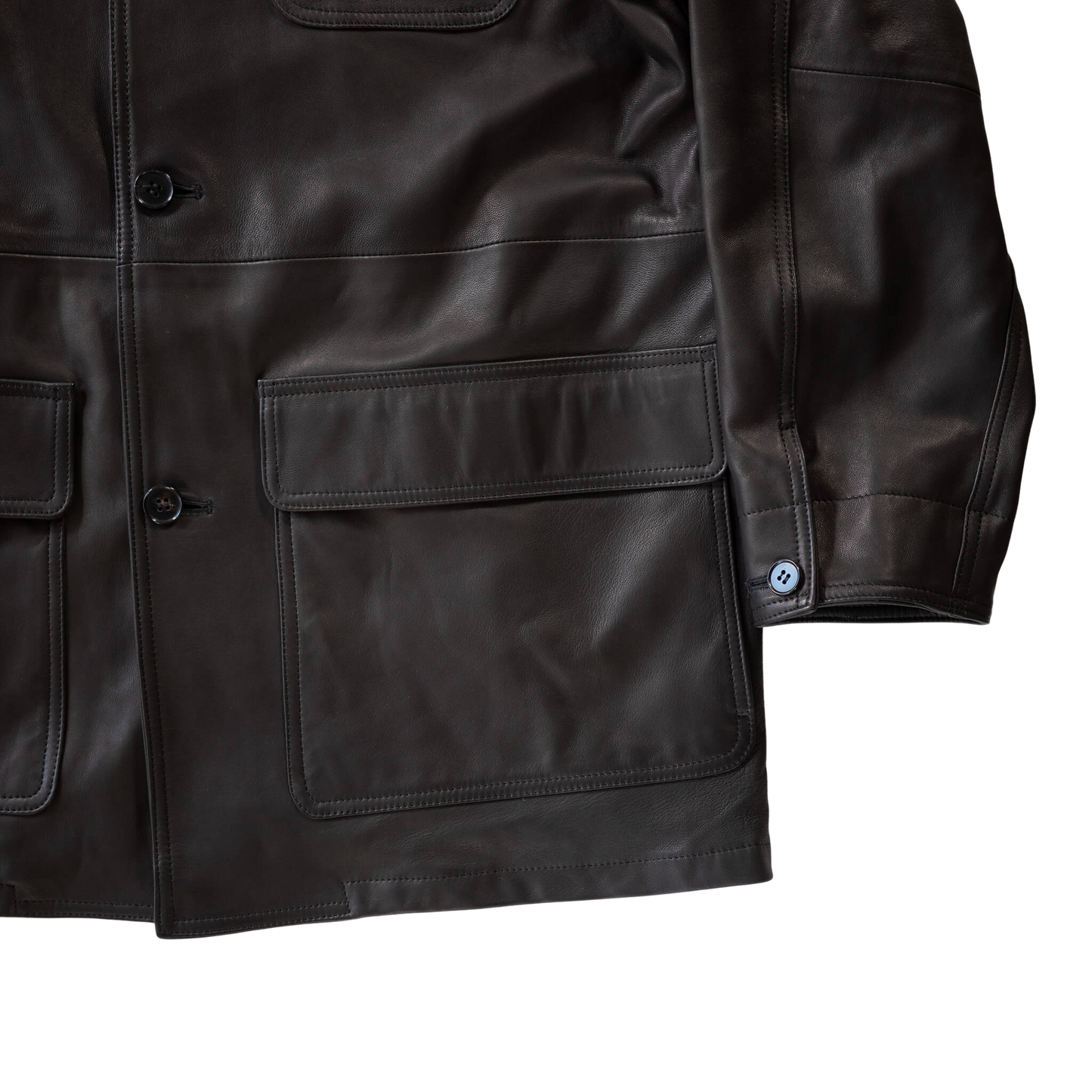 BISOWN(ビソウン)/LUMB LEATHER HUNTING JACKET