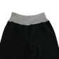 TUKI/cotton long john mix gray rib