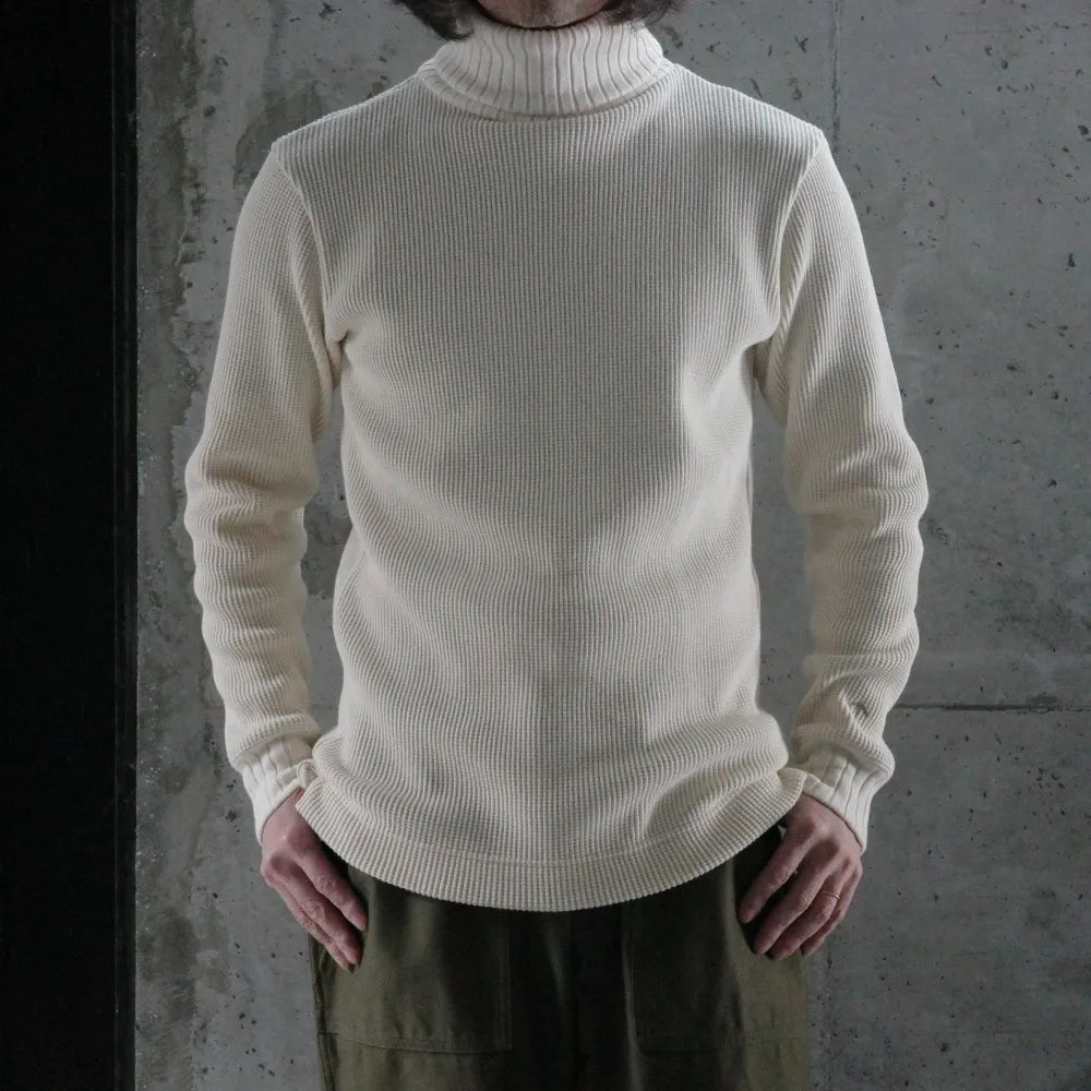 Nigel Cabourn/TURTLE NECK -WAFFLE-