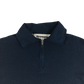 Slopeslow/Half zip top NVY