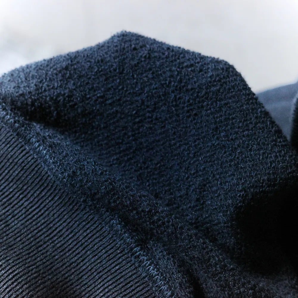 Slopeslow/Half zip top NVY