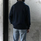 Slopeslow/Half zip top NVY