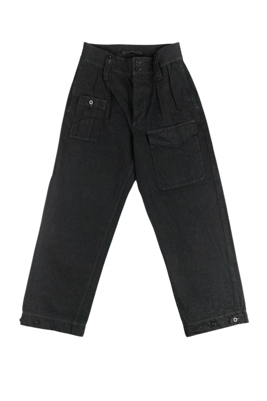 Nigel Cabourn/BRITISH ARMY PANT BLACK DENIM
