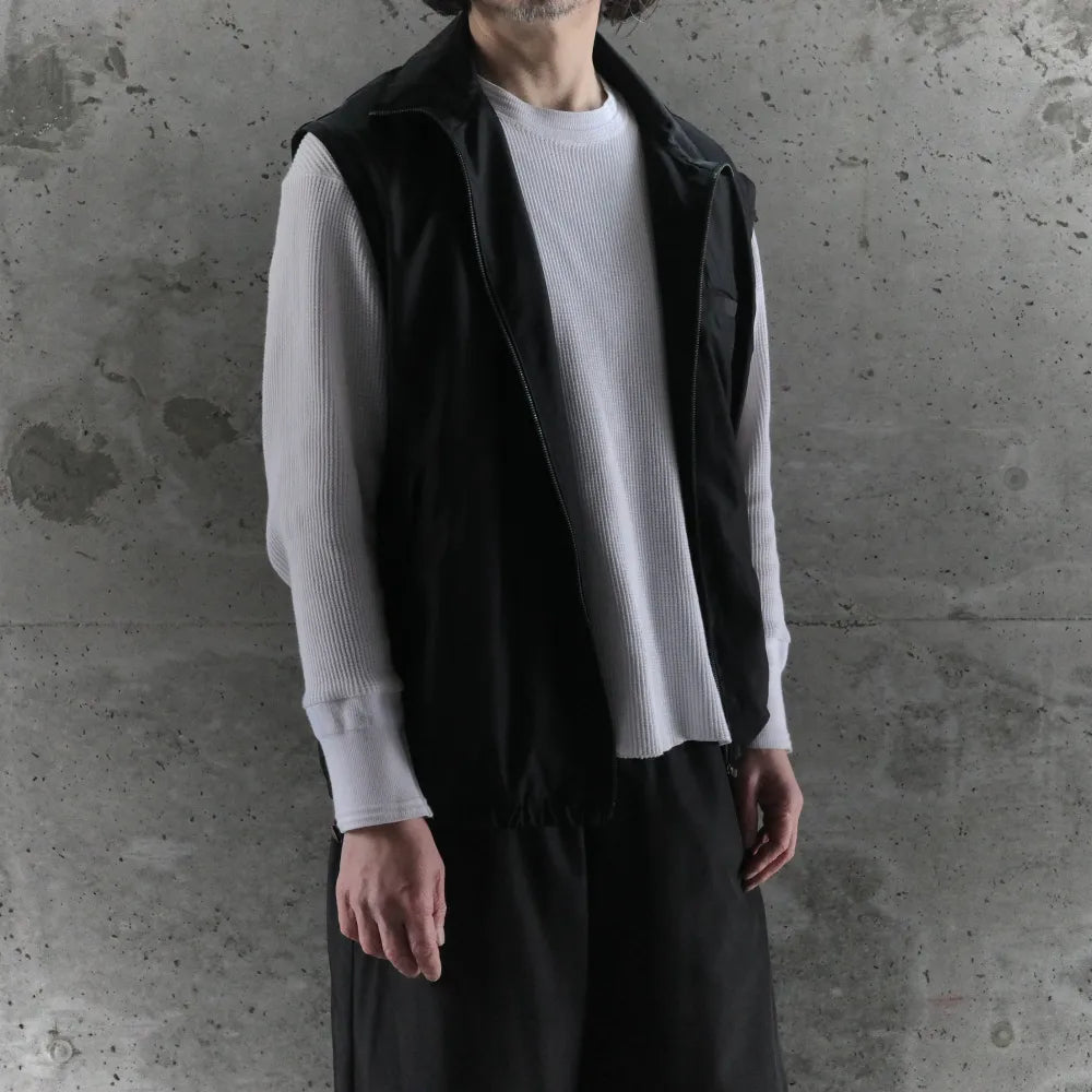 BISOWN/SILK NYLON DETACHABLE BLOUSON