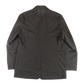 BISOWN/SHEER WOOL UNCON JACKET BROWN