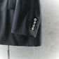 BISOWN/SHEER WOOL UNCON JACKET NAVY