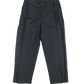 BISOWN/SHEER WOOL PLEATSTUCK SLACKS NAVY