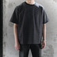 the bes/Giza compact stripe jersey short sleeve