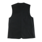 BISOWN/CHINO CLOTH×KARAMI REVERSIBLE VEST BK