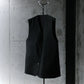 BISOWN/CHINO CLOTH×KARAMI REVERSIBLE VEST BK