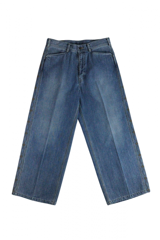 SARTO/WIDE EMBROIDERY PANTS
