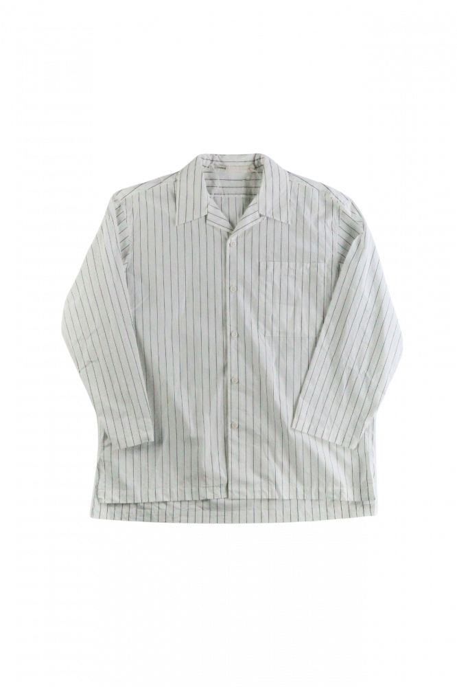 TOHNAI/OPEN COLLAR SHIRT