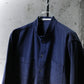 TOHNAI/COLLARLESS SHIRT