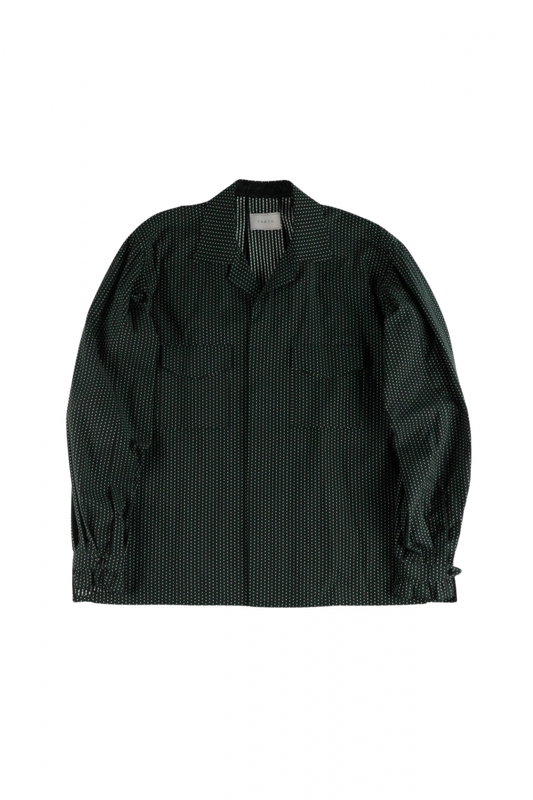 SARTO/OPEN COLLAR BLOUSE