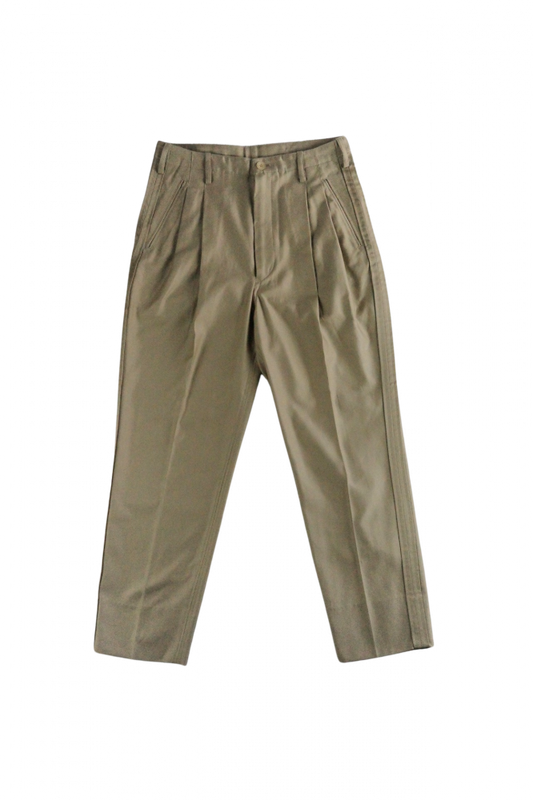 EESETT&Co/OUT SEAM TROUSERS-JOHNSTON- BG