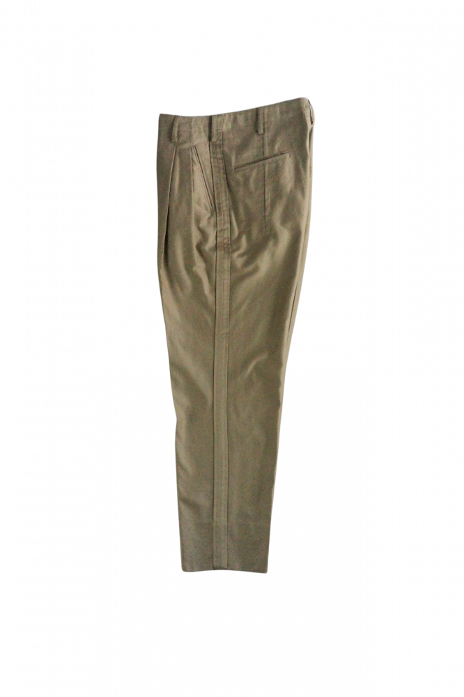 EESETT&Co/OUT SEAM TROUSERS-JOHNSTON- BG