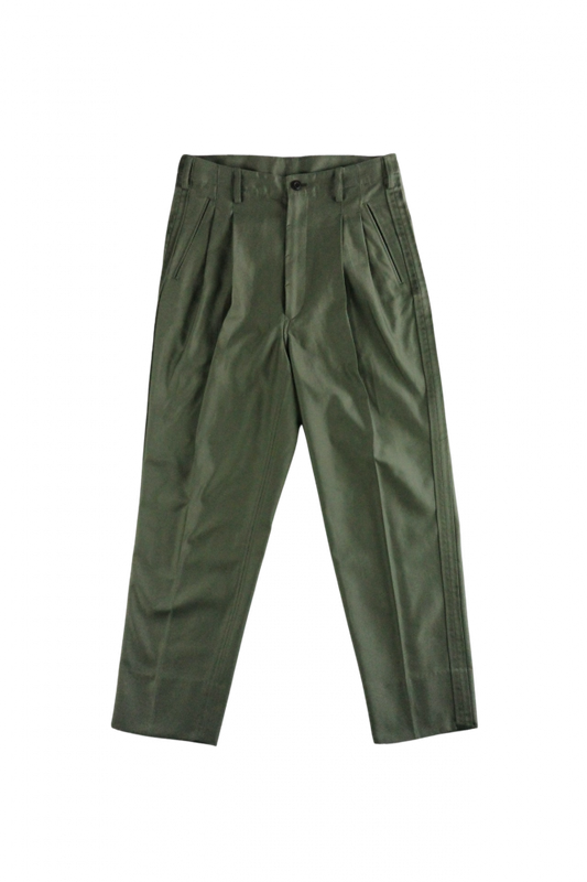 EESETT&Co/OUT SEAM TROUSERS-JOHNSTON- OLV