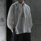 SARTO/TUCKED SLEEVE EMBROIDERY BLOUSE
