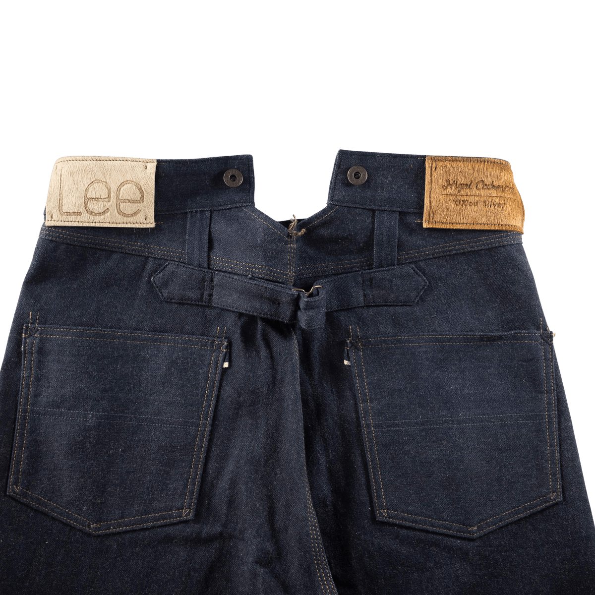 Lee × Nigel Cabourn OX'ed Silver/ RAILWAY MAN 101B