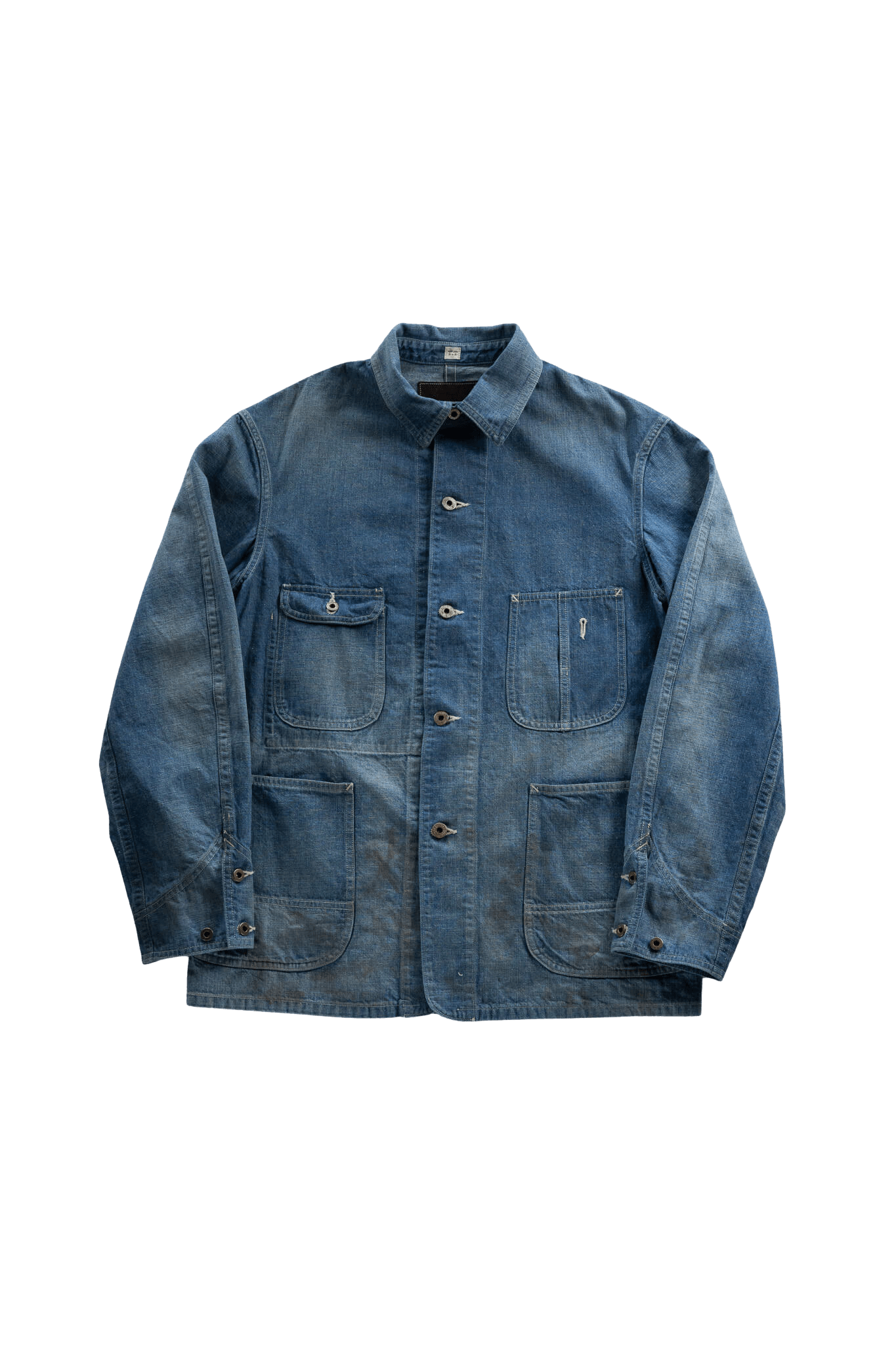T.T Taiga Takahashi(ティー・ティー/タイガ タカハシ)/Lot.716 Damaged Coverall Jacket With Chinstrap