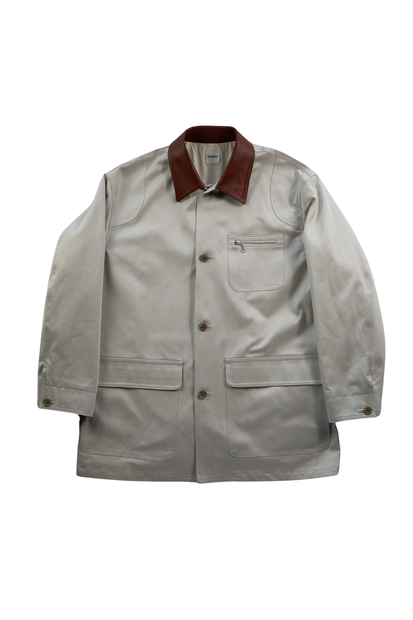 BISOWN(ビソウン)/COTTON GABA HUNTING JACKET – PEAU DE L'OURS BISOWN(ビソウン)/COTTON GABA HUNTING JACKET – PEAU DE L'OURS