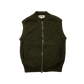 Slopeslow(スロープスロウ)/zip front vest