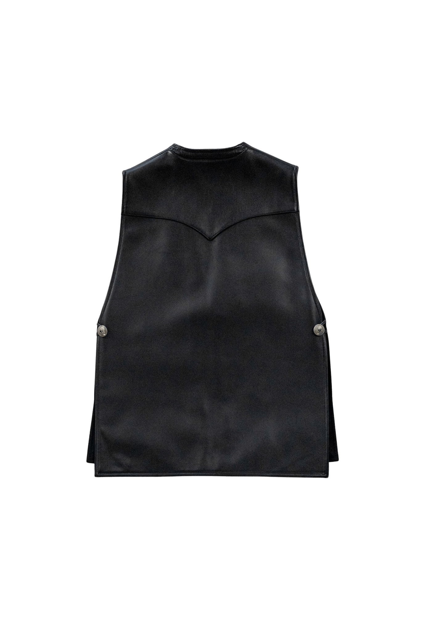 SARTO/LAMB LEATHER×CASHMERE REVERSIBLE VEST