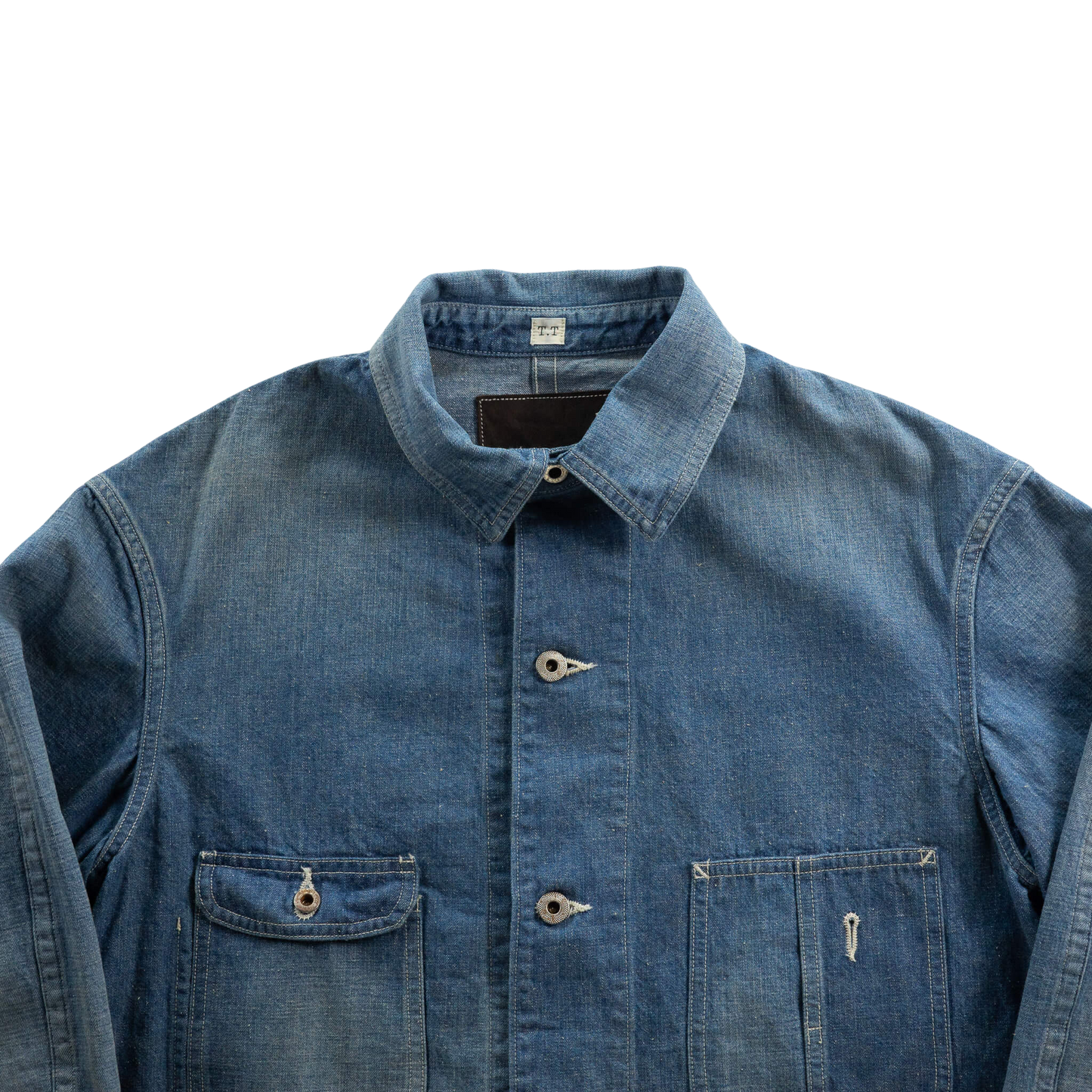 T.T Taiga Takahashi(ティー・ティー/タイガ タカハシ)/Lot.716 Damaged Coverall Jacket With Chinstrap