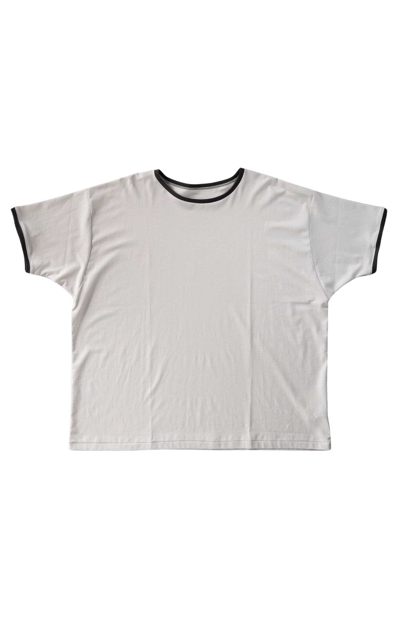 BISOWN(ビソウン)/PIMA MOKLODI RINGER TEE STONE×BROWN