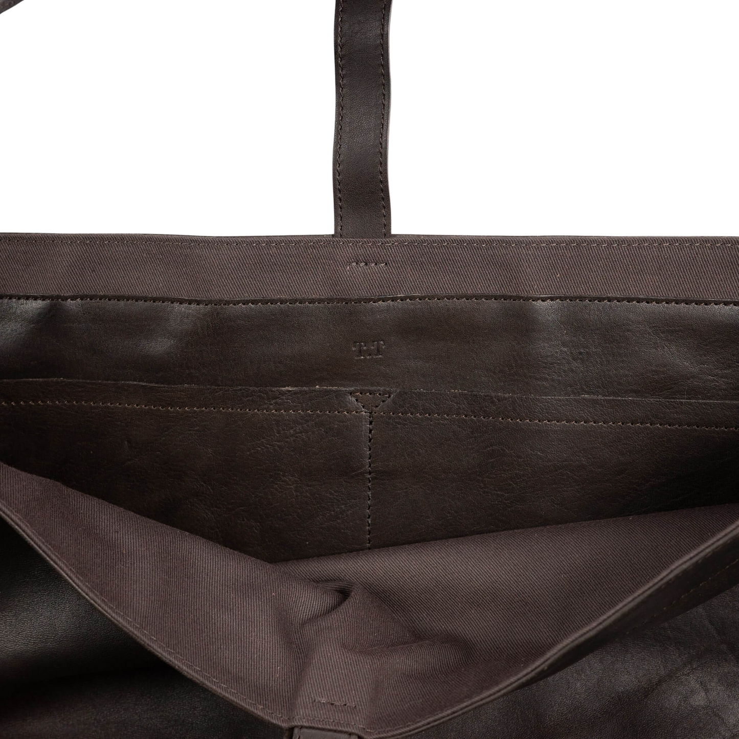 T.T Taiga Takahashi(ティー・ティー/タイガ タカハシ)/Lot.004 Newsboy Bag Horse Leather BROWN