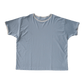 BISOWN(ビソウン)/PIMA MOKLODI RINGER TEE SMOKE BLUE×WHITE