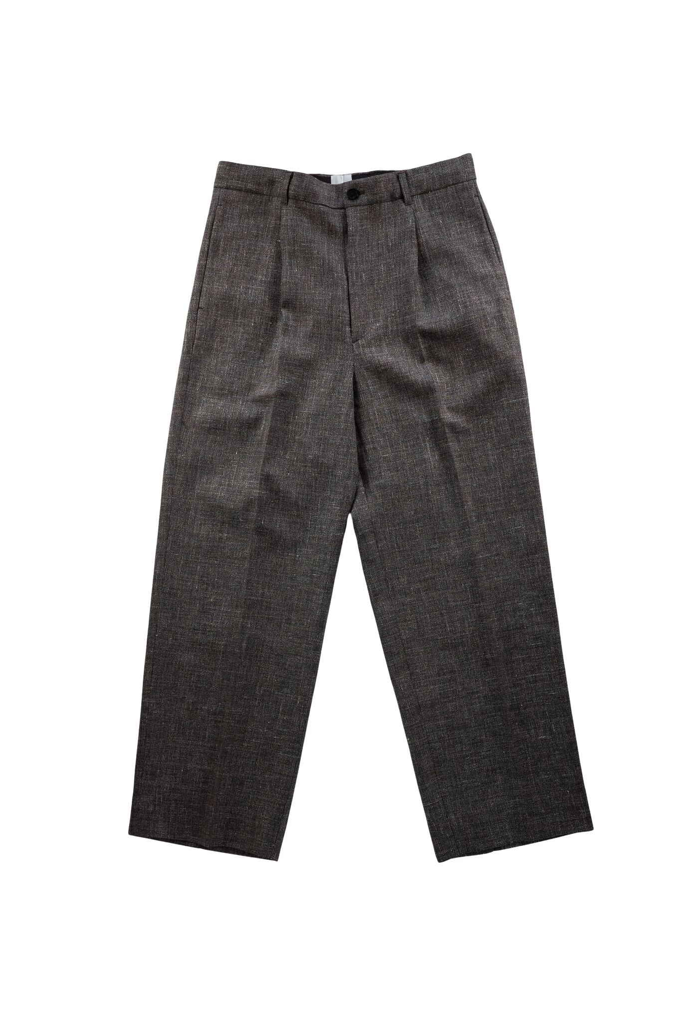 BISOWN(ビソウン)/WOOL LINEN 1TUCK SLACKS