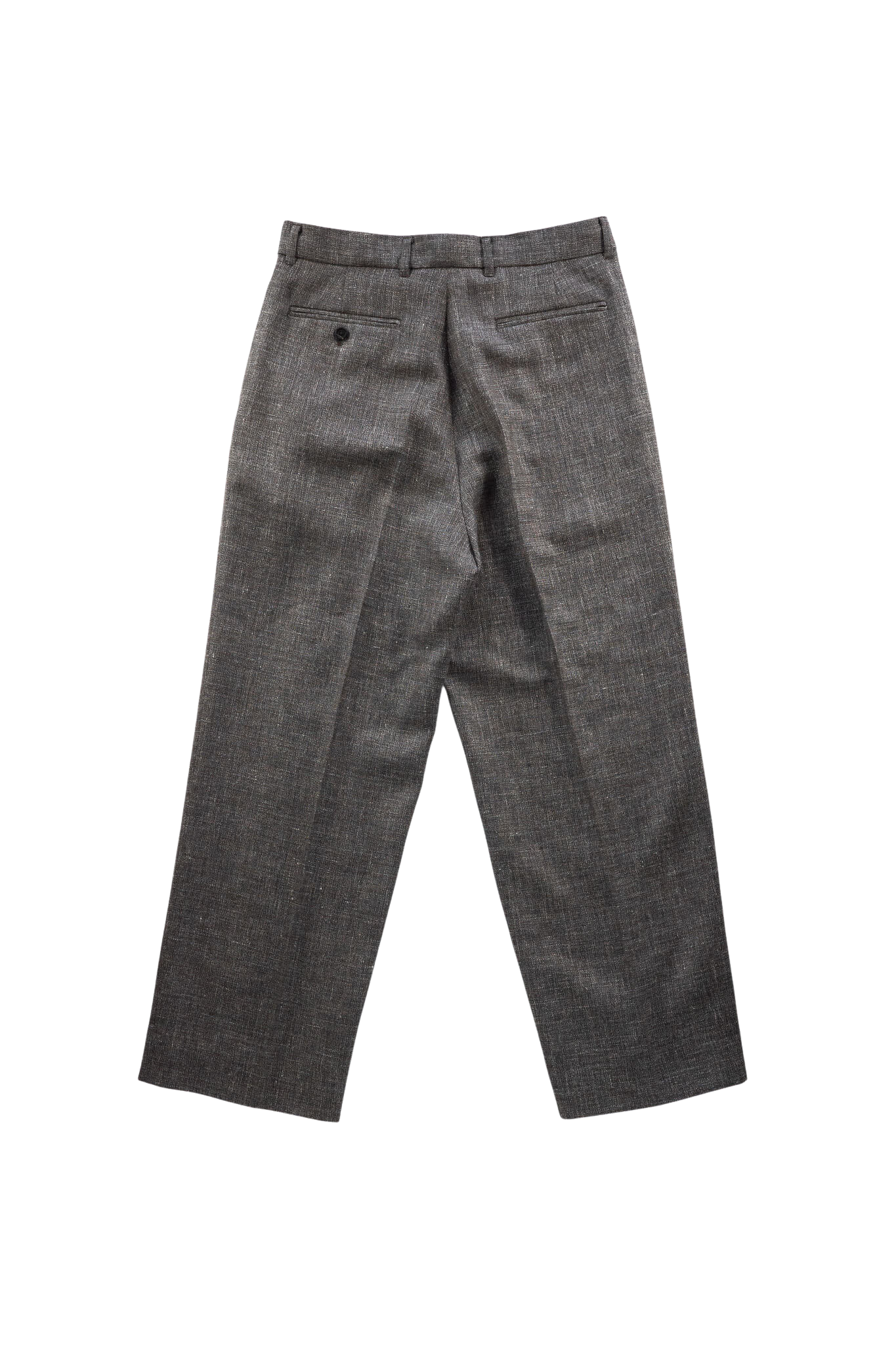 BISOWN(ビソウン)/WOOL LINEN 1TUCK SLACKS