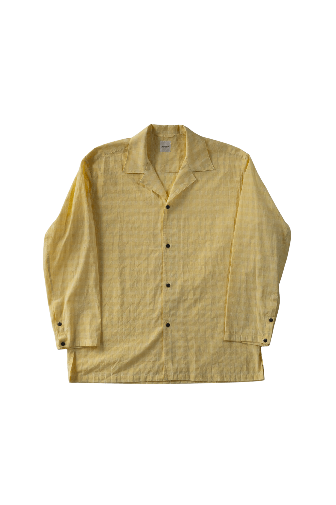 BISOWN(ビソウン)/COTTON HIDDEN CHECK SLEEPING SHIRTSJACKET YC