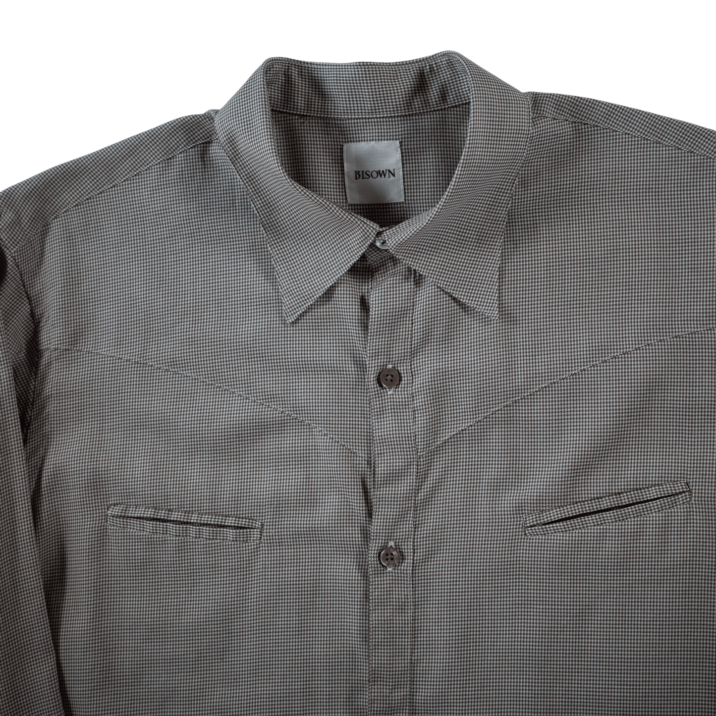BISOWN(ビソウン)/SZ BOIL COTTON WESTERN SHIRTS/BR