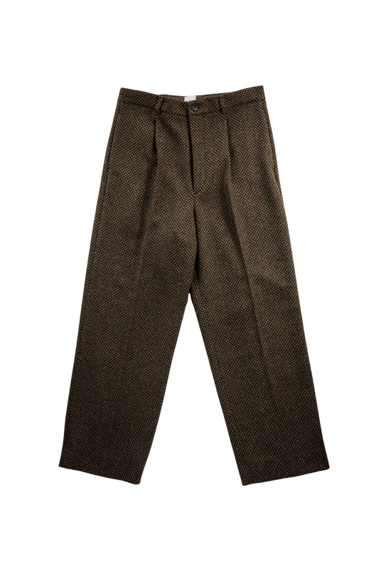BISOWN(ビソウン)/HEAVY WOOL 1TUCK EASY SLACKS