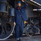 Lee × Nigel Cabourn OX'ed Silver/RAILWAY MAN LOCO JACKET