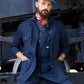 Lee × Nigel Cabourn OX'ed Silver/RAILWAY MAN LOCO JACKET