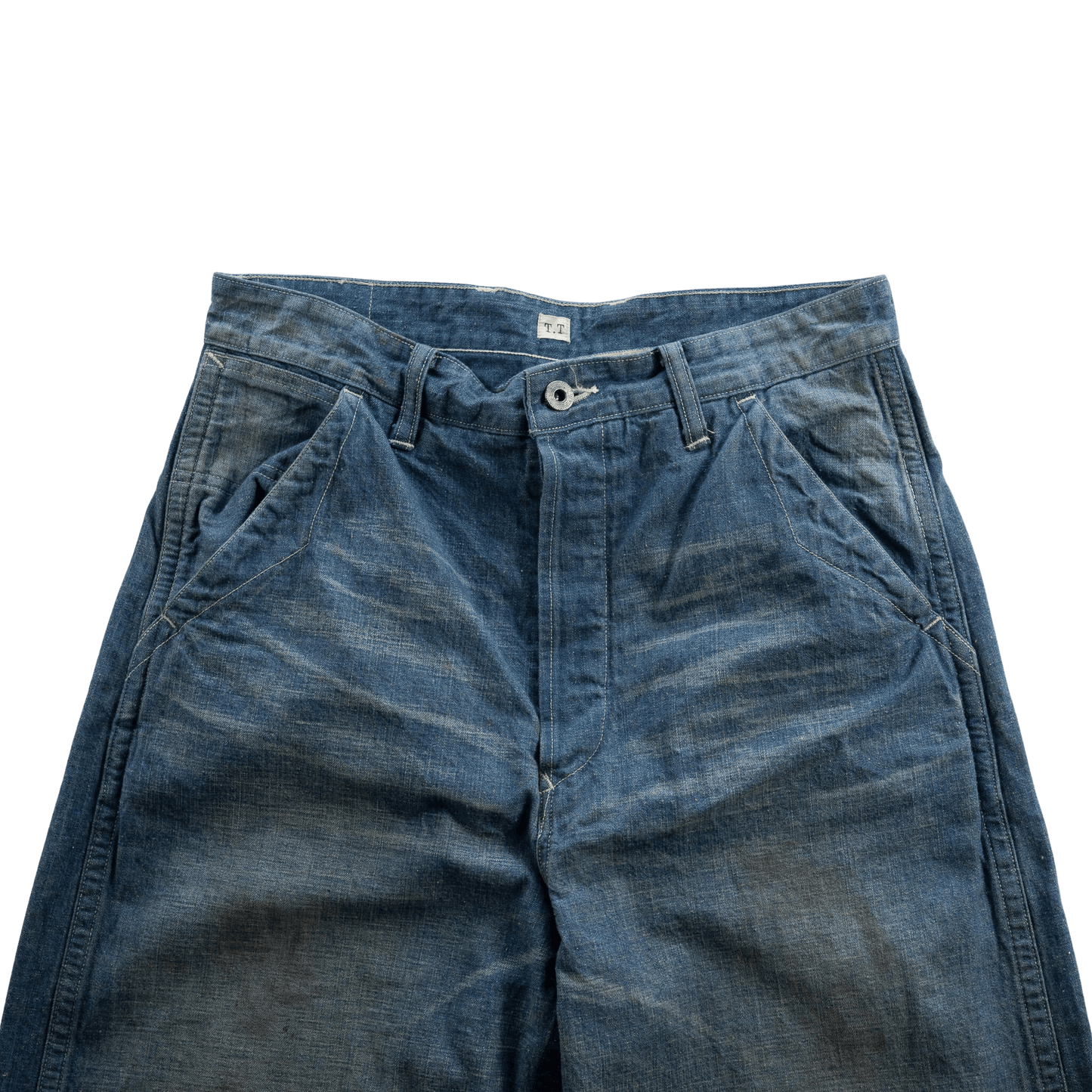 T.T Taiga Takahashi(ティー・ティー/タイガ タカハシ)/Lot.717 Damaged Painter Pants With Buckle
