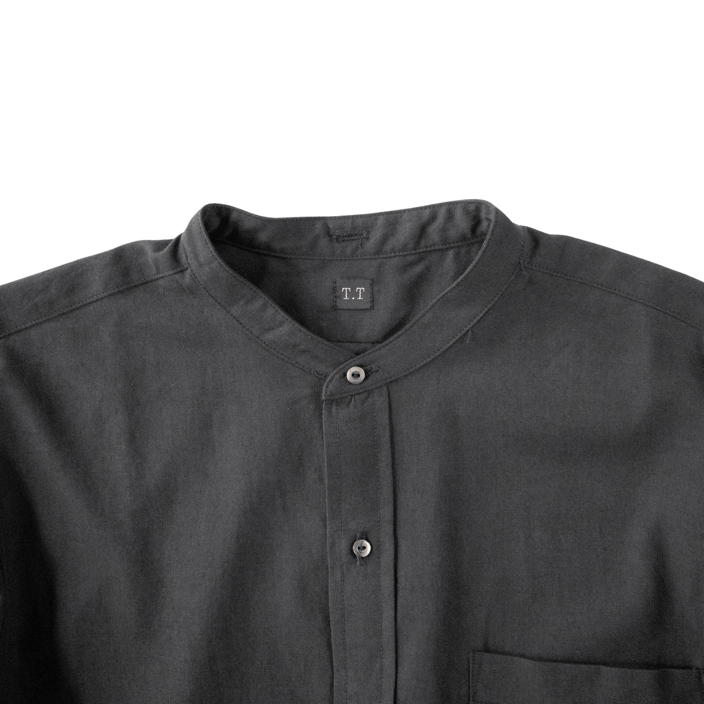 T.T Taiga Takahashi(ティー・ティー/タイガ タカハシ)/Lot.104 Band Collar Shirt