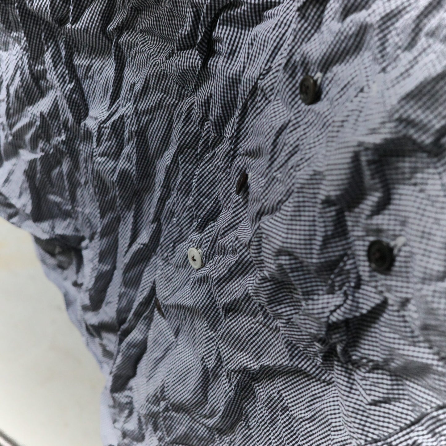 The crooked Tailor/French stand collar half sleeve work shirts
