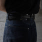 T.T Taiga Takahashi/Lot.021 Basketweave Pattern Belt