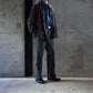 The crooked Tailor/Crew neck over cardigan shirts jacket