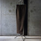 BISOWN(ビソウン)/HEAVY WOOL 1TUCK EASY SLACKS