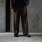 BISOWN(ビソウン)/HEAVY WOOL 1TUCK EASY SLACKS