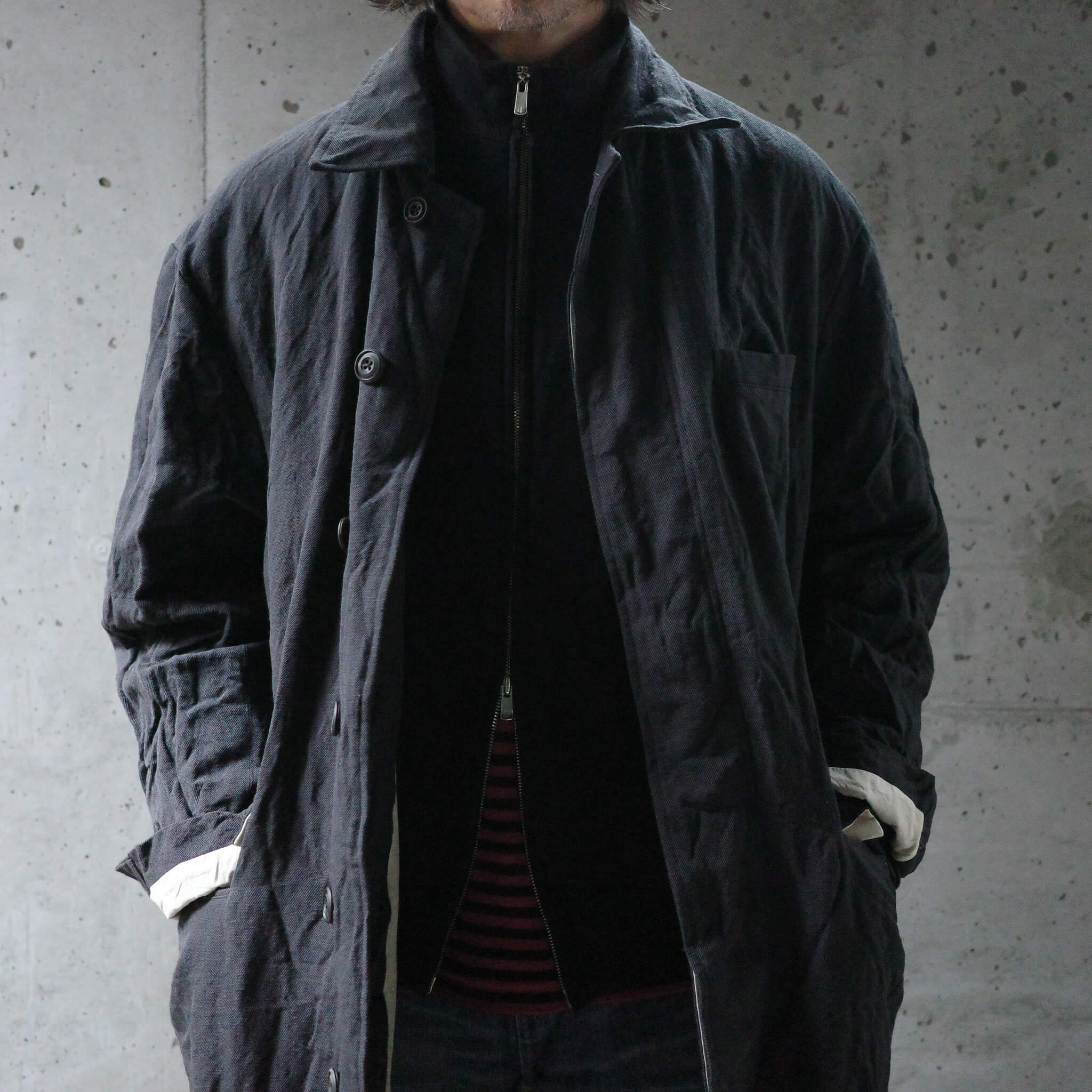 EESETT&Co(イイセットアンドコー)/COAT -LINCOLN- – PEAU DE L'OURS