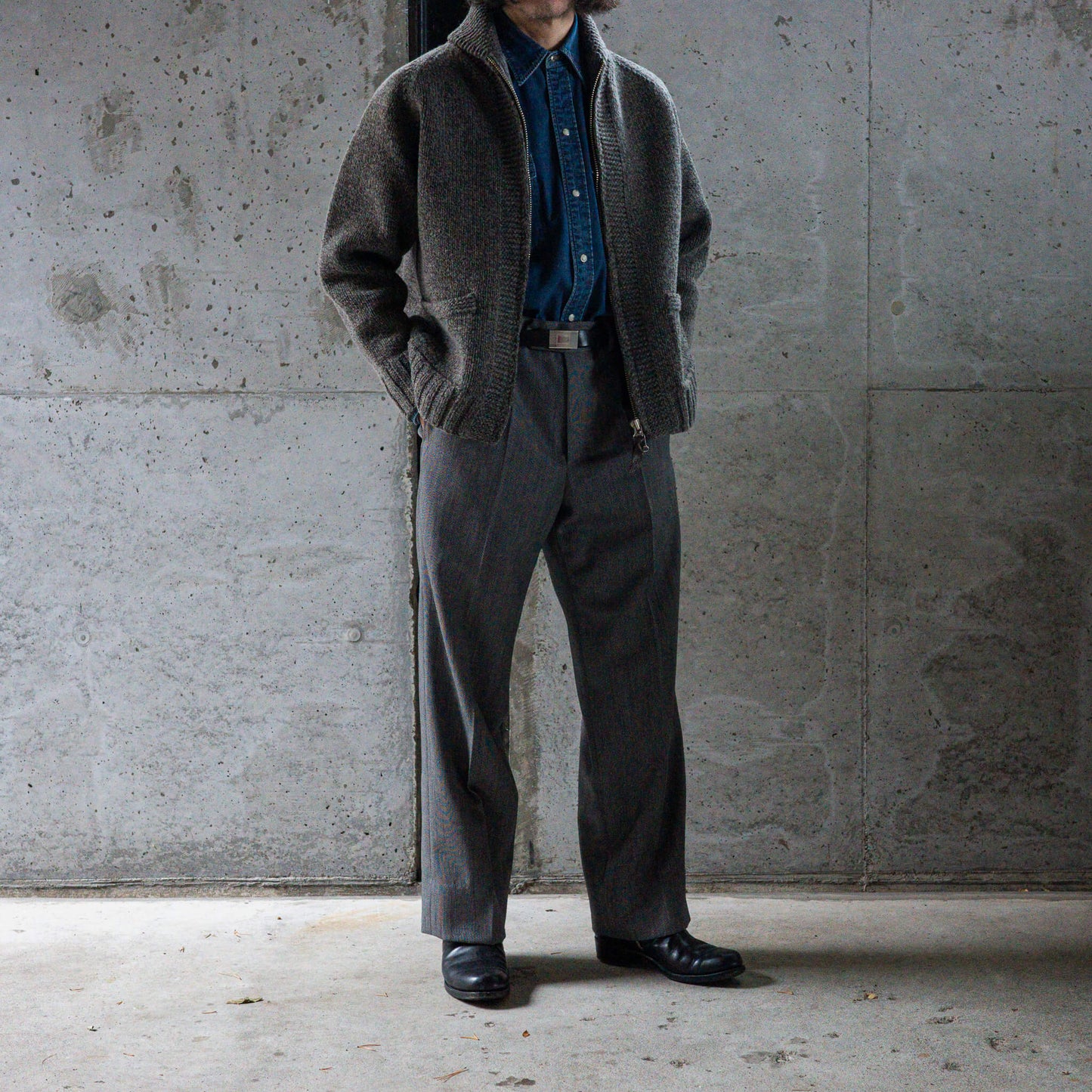 Slopeslow(スロープスロウ)/cowichan sweater