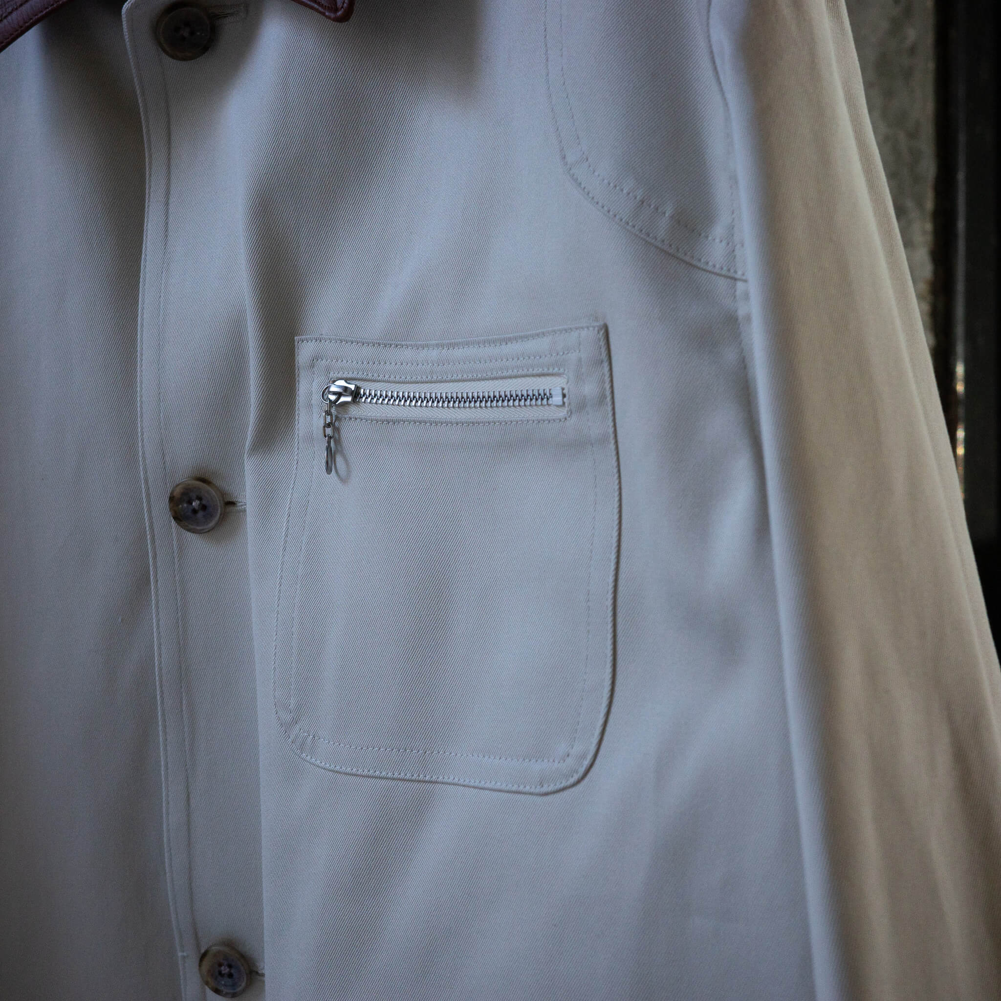 BISOWN(ビソウン)/COTTON GABA HUNTING JACKET – PEAU DE L'OURS