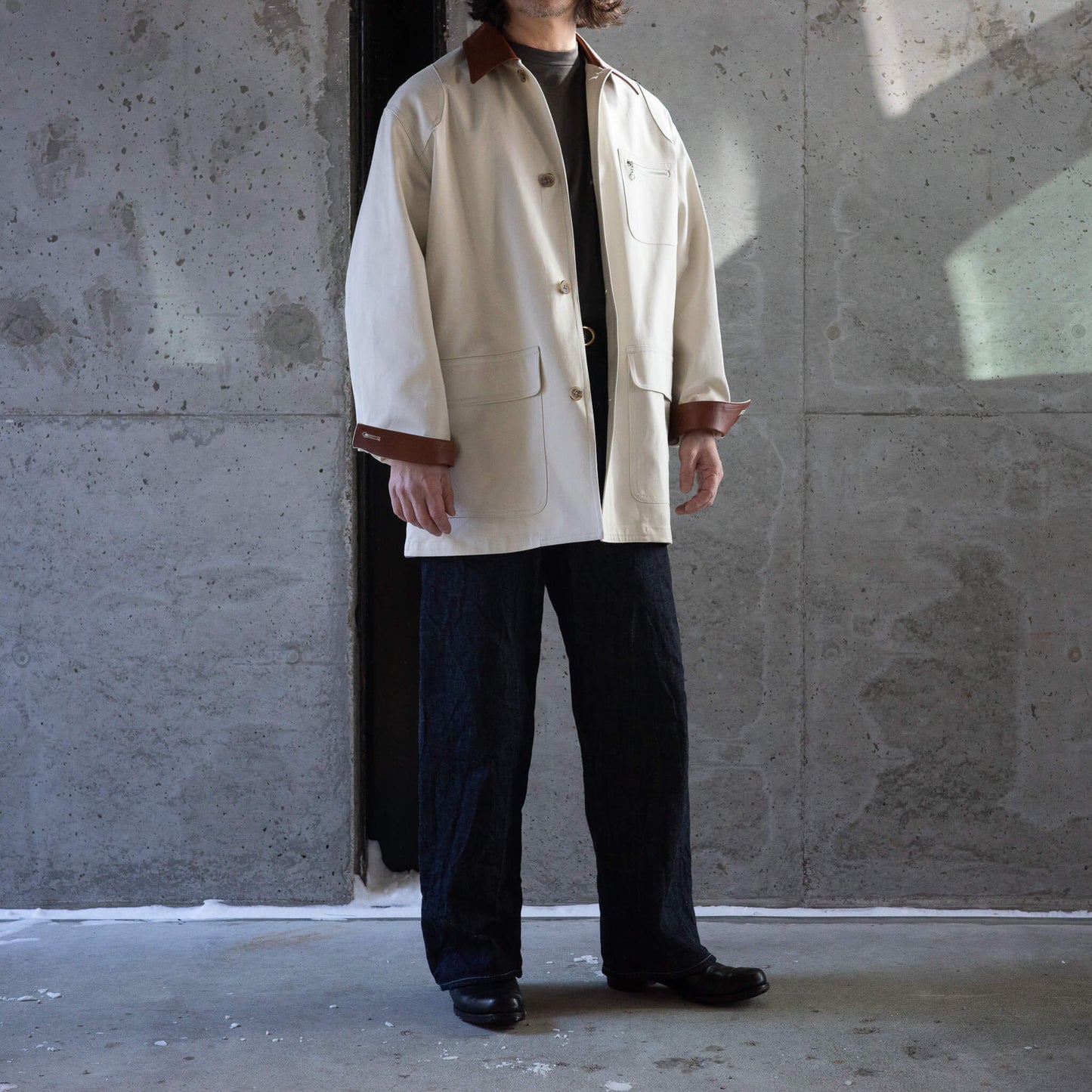 BISOWN(ビソウン)/COTTON GABA HUNTING JACKET